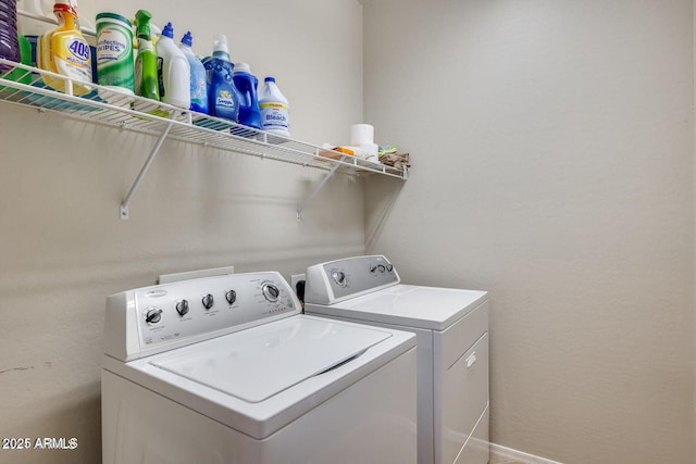 17562 W Agave Ct, Goodyear, AZ 85338 - laundry area with separate washer and dryer