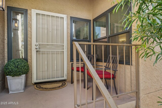 8787 E Mountain View Rd Unit 2100, Scottsdale, AZ 85258 - property entrance with stucco siding