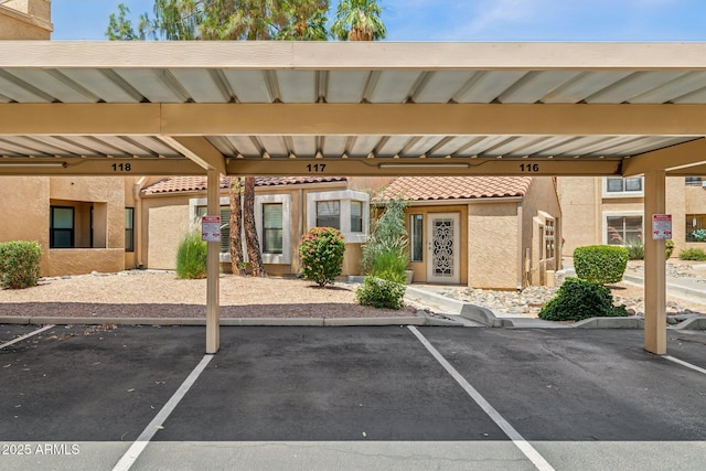 8787 E Mountain View Rd Unit 2100, Scottsdale, AZ 85258 - view of covered parking lot