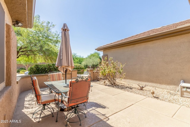 view of patio / terrace