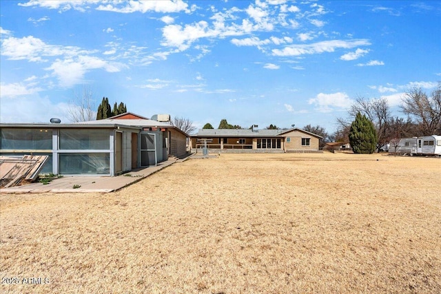 view of rear view of house