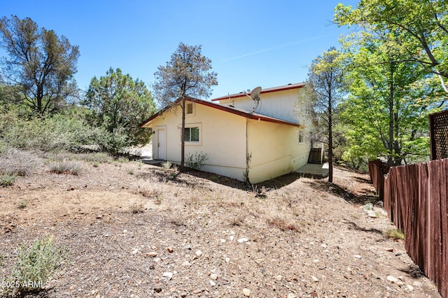 1405 Eagle Ridge Rd, Prescott, AZ 86301 - view of side of home featuring stucco siding