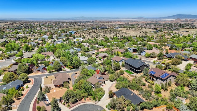 1405 Eagle Ridge Rd, Prescott, AZ 86301 - aerial perspective of suburban area with mountains