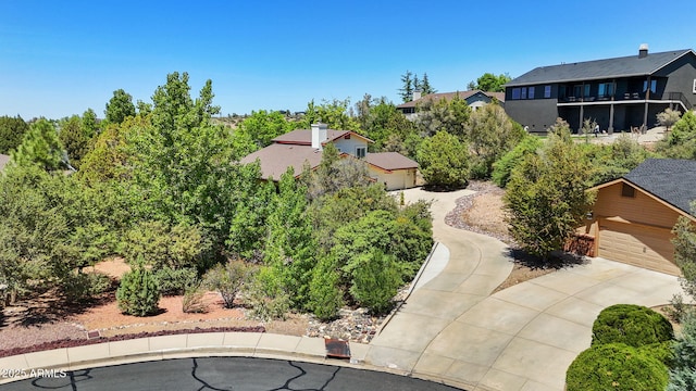 1405 Eagle Ridge Rd, Prescott, AZ 86301 - aerial perspective of suburban area