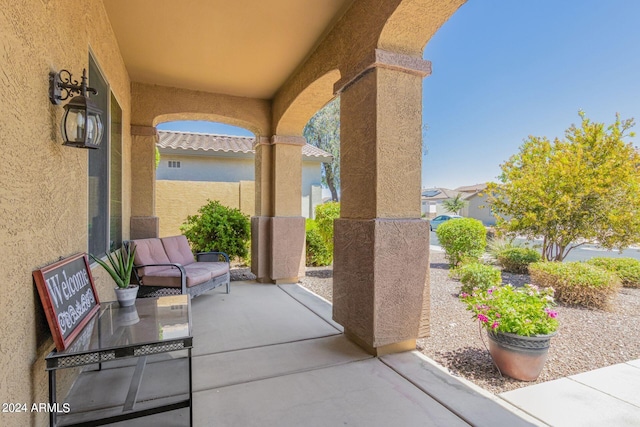 view of patio