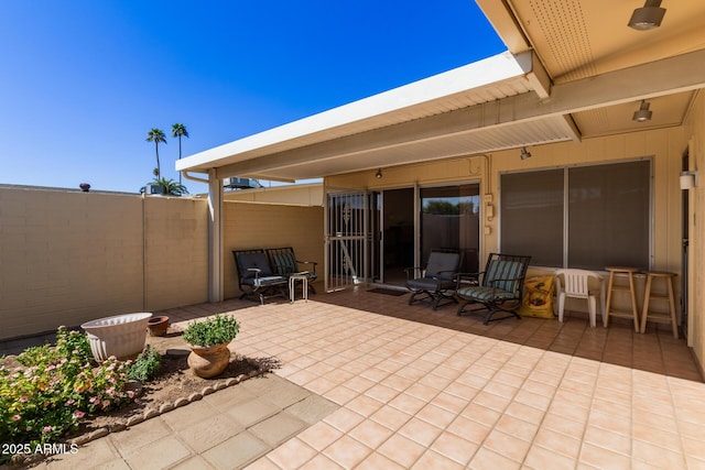 view of patio / terrace