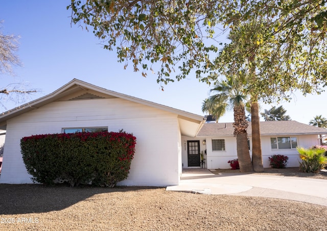 view of ranch-style house