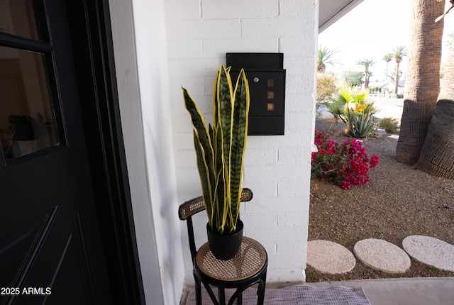 room details with a fireplace