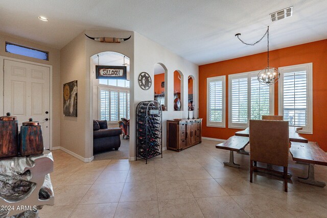 view of patio / terrace featuring ceiling fan and an outdoor pool