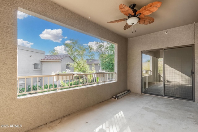 15225 N 100th St Unit 2210, Scottsdale, AZ 85260 - balcony with a ceiling fan