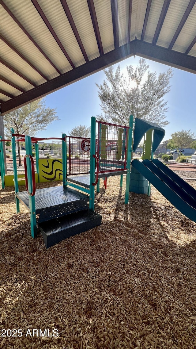 view of play area