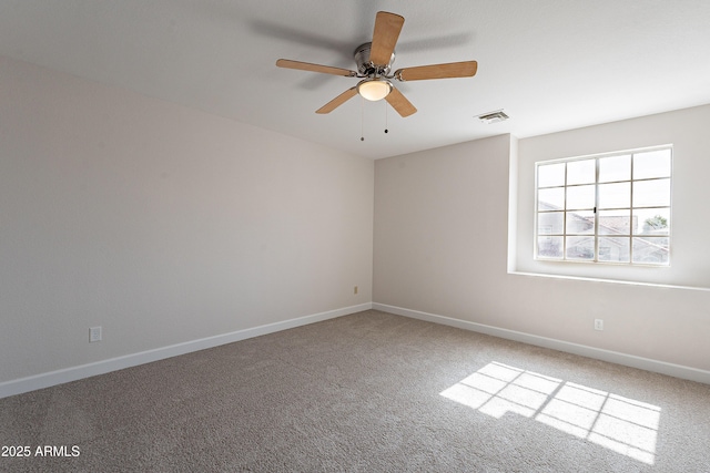 16609 S 41st St, Phoenix, AZ 85048 - carpeted empty room with a ceiling fan and baseboards