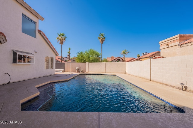 16609 S 41st St, Phoenix, AZ 85048 - view of swimming pool featuring a fenced backyard and a patio area