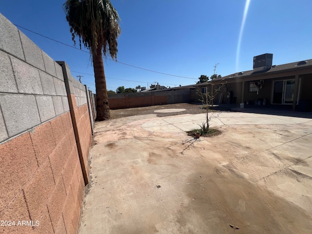 view of patio / terrace featuring cooling unit