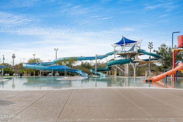 view of jungle gym