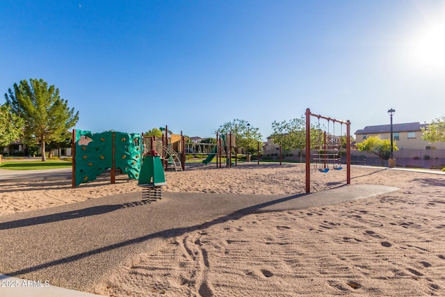 view of community playground
