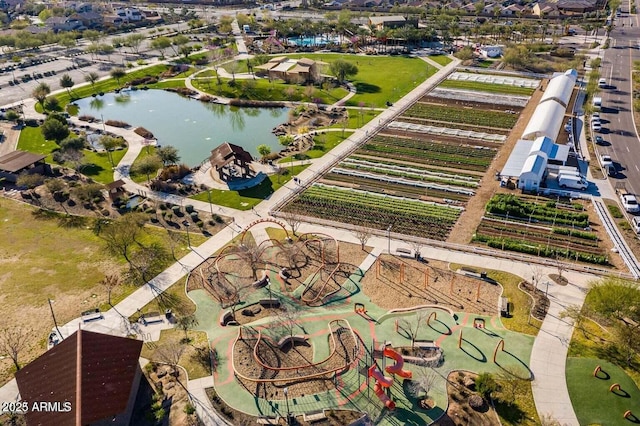9230 E Scott Ave, Mesa, AZ 85212 - aerial view of property's location featuring a large body of water