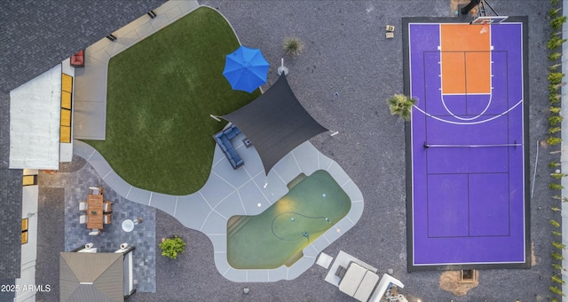 drone / aerial view