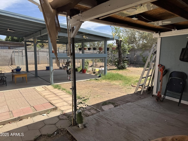 11221 N 91st Dr, Peoria, AZ 85345 - fenced backyard featuring a patio