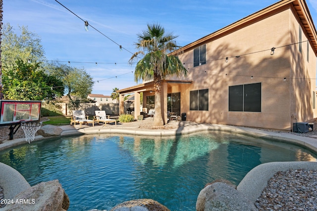 2811 E Riviera Pl, Chandler, AZ 85249 - view of pool featuring a patio area