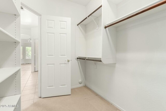 12726 W Charter Oak Rd, El Mirage, AZ 85335 - spacious closet with light tile patterned floors
