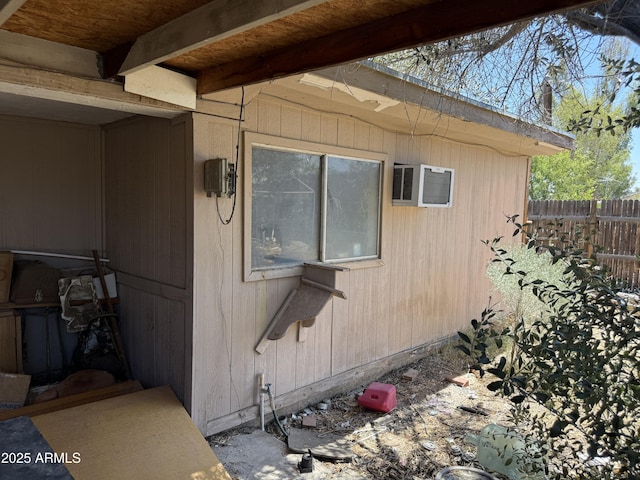 2030 N 21st Pl, Phoenix, AZ 85006 - view of home's exterior with an AC wall unit