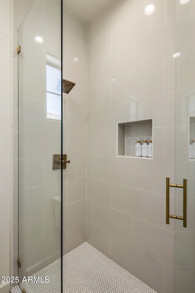 full bath featuring a stall shower