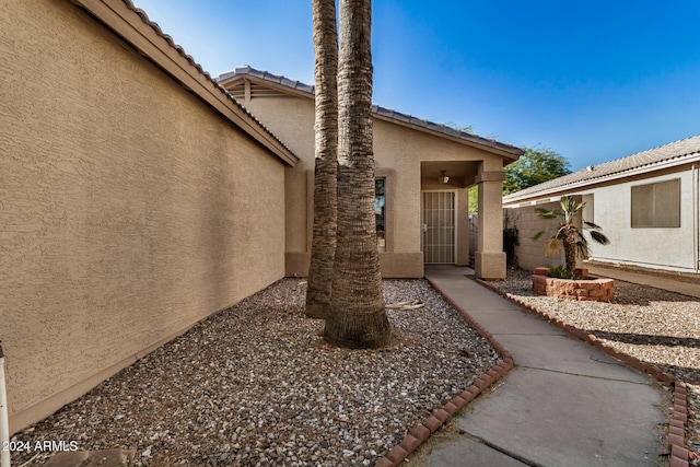 view of entrance to property