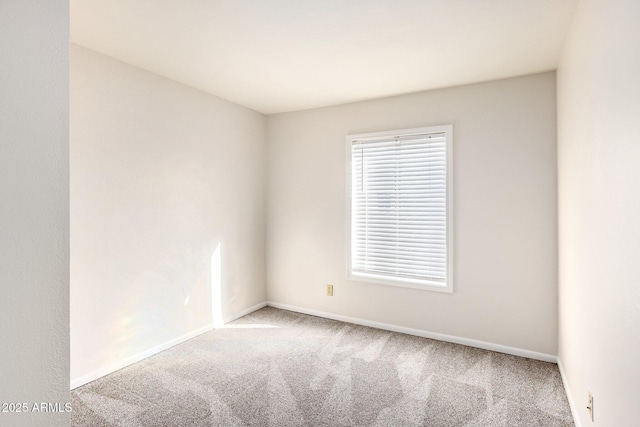 unfurnished room with carpet