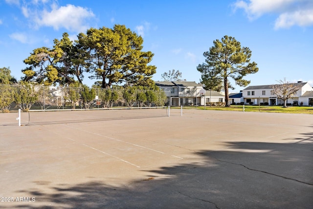 view of sport court