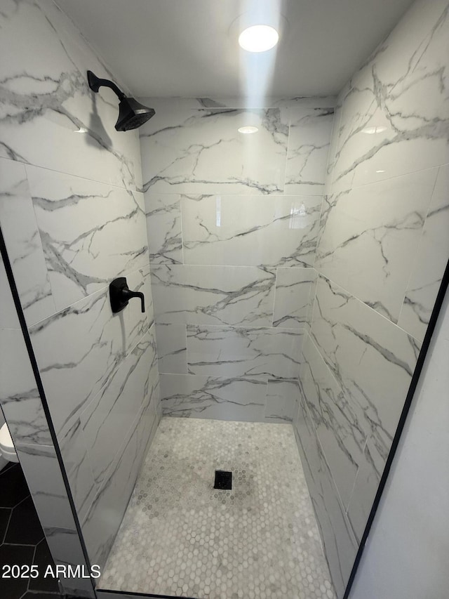3824 W Puget Ave, Phoenix, AZ 85051 - bathroom featuring a marble finish shower