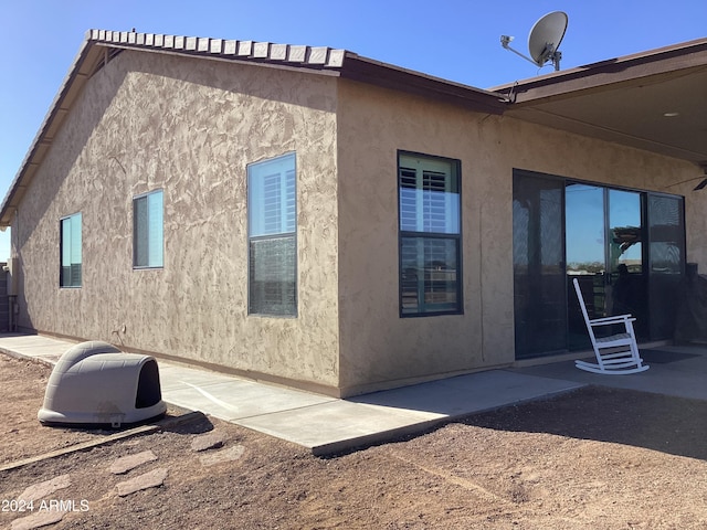 view of rear view of property