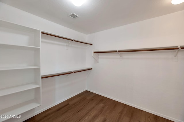 3900 S Velero St, Chandler, AZ 85249 - walk in closet featuring dark wood finished floors and visible vents