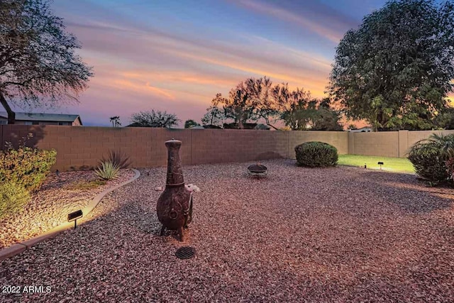 3900 S Velero St, Chandler, AZ 85249 - view of yard featuring a fenced backyard