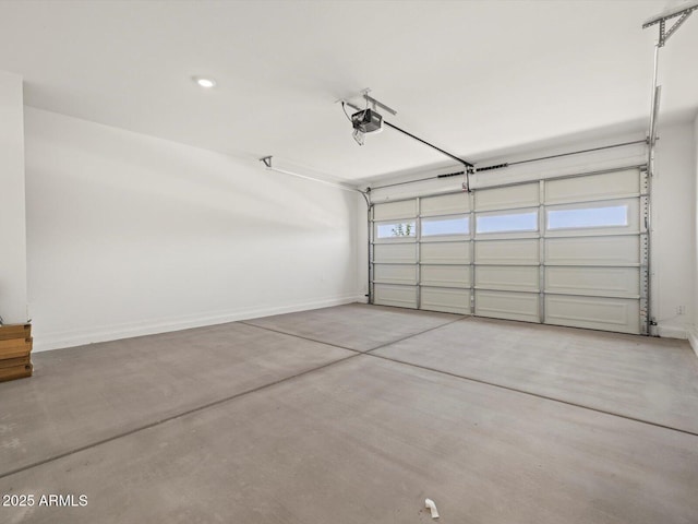 5537 S 246th Ave, Buckeye, AZ 85326 - garage with baseboards and a garage door opener