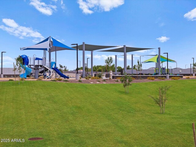 5537 S 246th Ave, Buckeye, AZ 85326 - community jungle gym featuring a yard