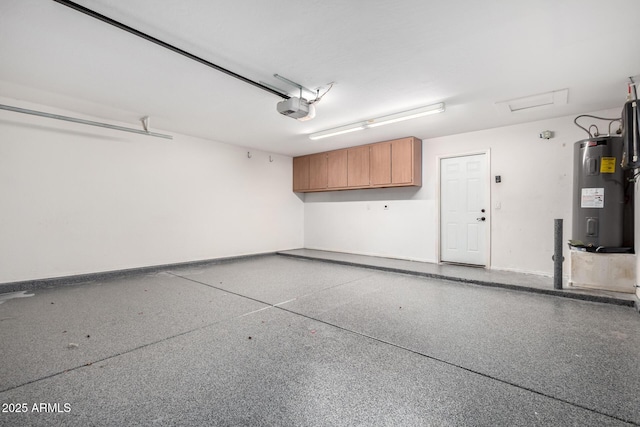 3444 E Flamingo Ct, Gilbert, AZ 85297 - garage with water heater and a garage door opener