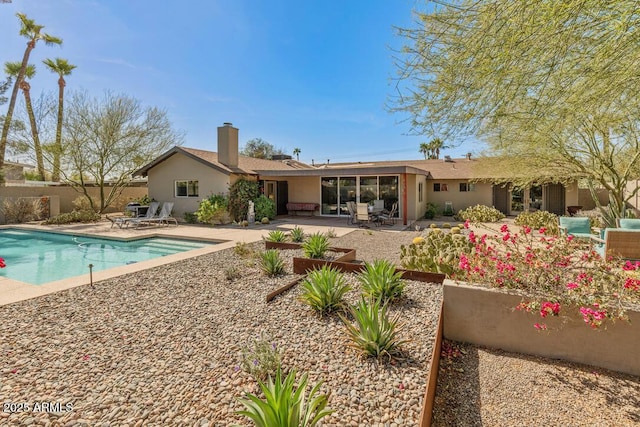 pool featuring a patio