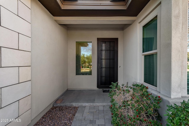 view of entrance to property