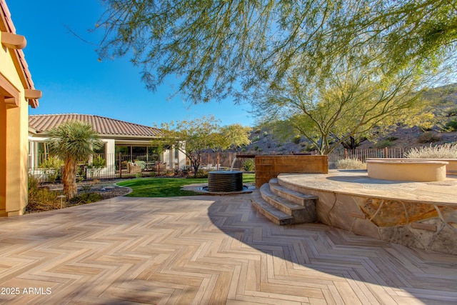 3285 Maverick Dr, Wickenburg, AZ 85390 - view of patio / terrace featuring central AC unit