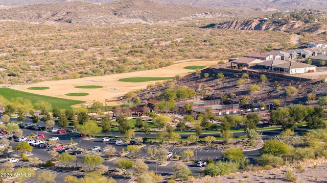 3285 Maverick Dr, Wickenburg, AZ 85390 - drone / aerial view of mountains and a local golf course