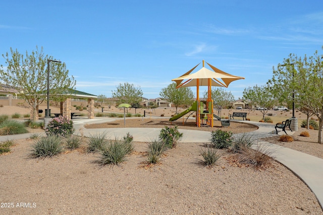 view of community playground