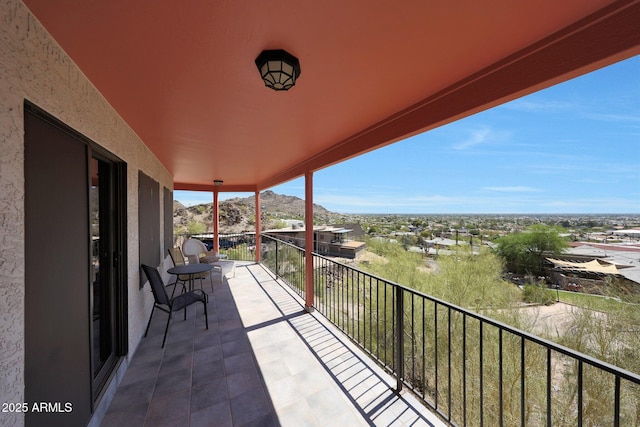 9932 N 16th Pl E, Phoenix, AZ 85020 - balcony featuring a mountain view