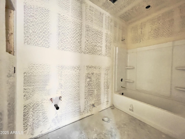 22816 E Roundup Way, Queen Creek, AZ 85142 - full bathroom with unfinished concrete flooring and shower / washtub combination