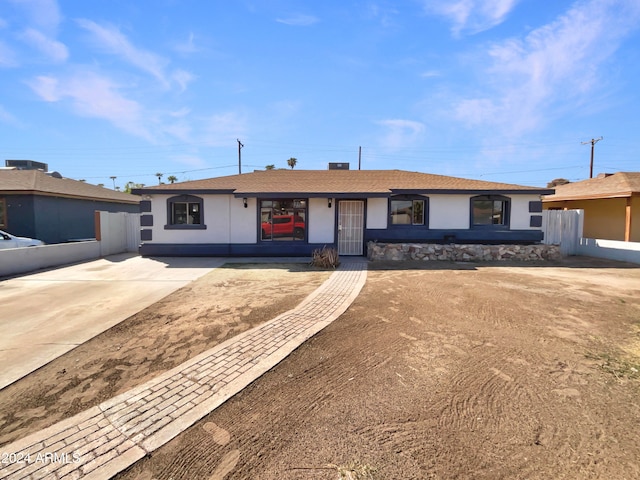 view of ranch-style house