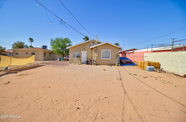 505 W 13th St, Casa Grande, AZ 85122 - rear view of house with stucco siding