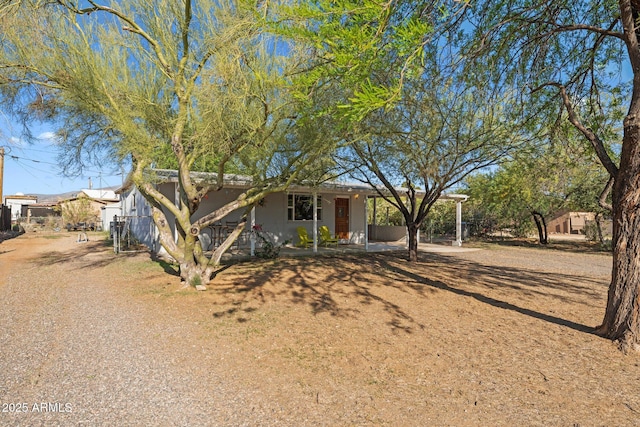 34381 S Vladimir St, Black Canyon City, AZ 85324 - view of front of property featuring a porch