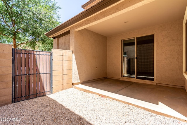 3449 E Sheffield Rd, Gilbert, AZ 85296 - view of patio featuring a gate