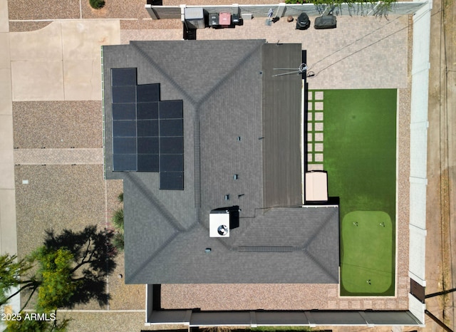 drone / aerial view