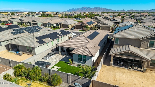 15276 W Latham St, Goodyear, AZ 85338 - aerial view of residential area with mountains